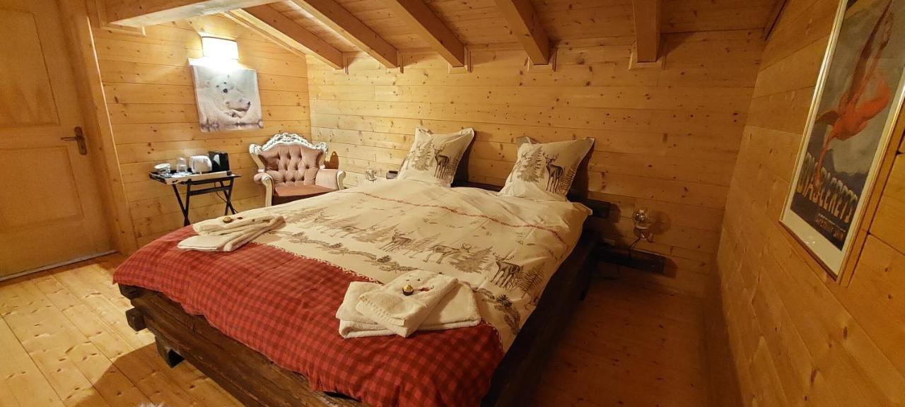 Chambre D'Hotes L'Ours Bleu Les Diablerets Exterior photo