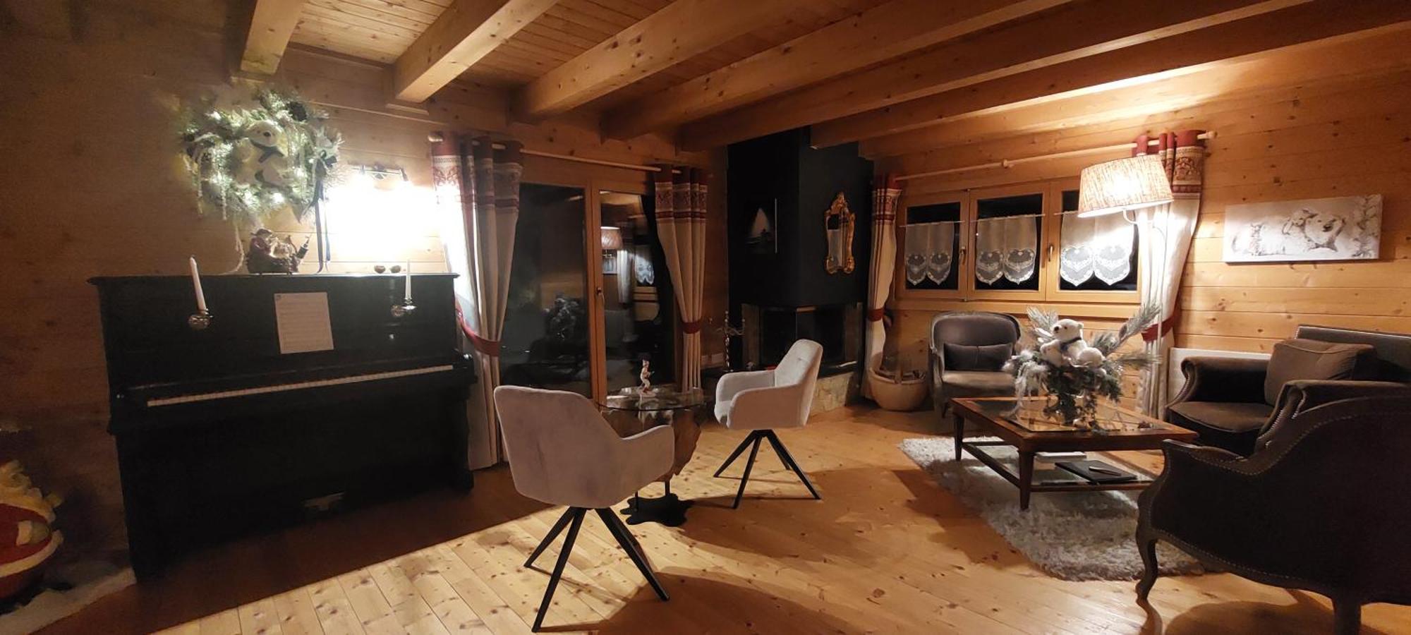 Chambre D'Hotes L'Ours Bleu Les Diablerets Exterior photo
