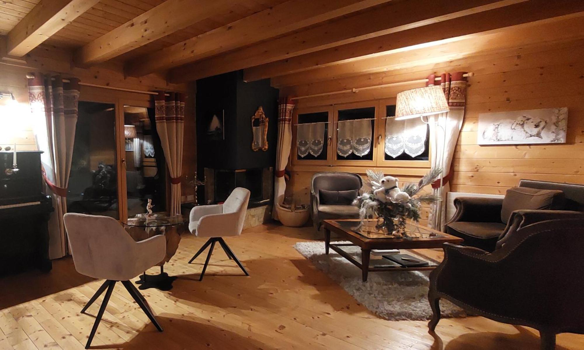 Chambre D'Hotes L'Ours Bleu Les Diablerets Exterior photo